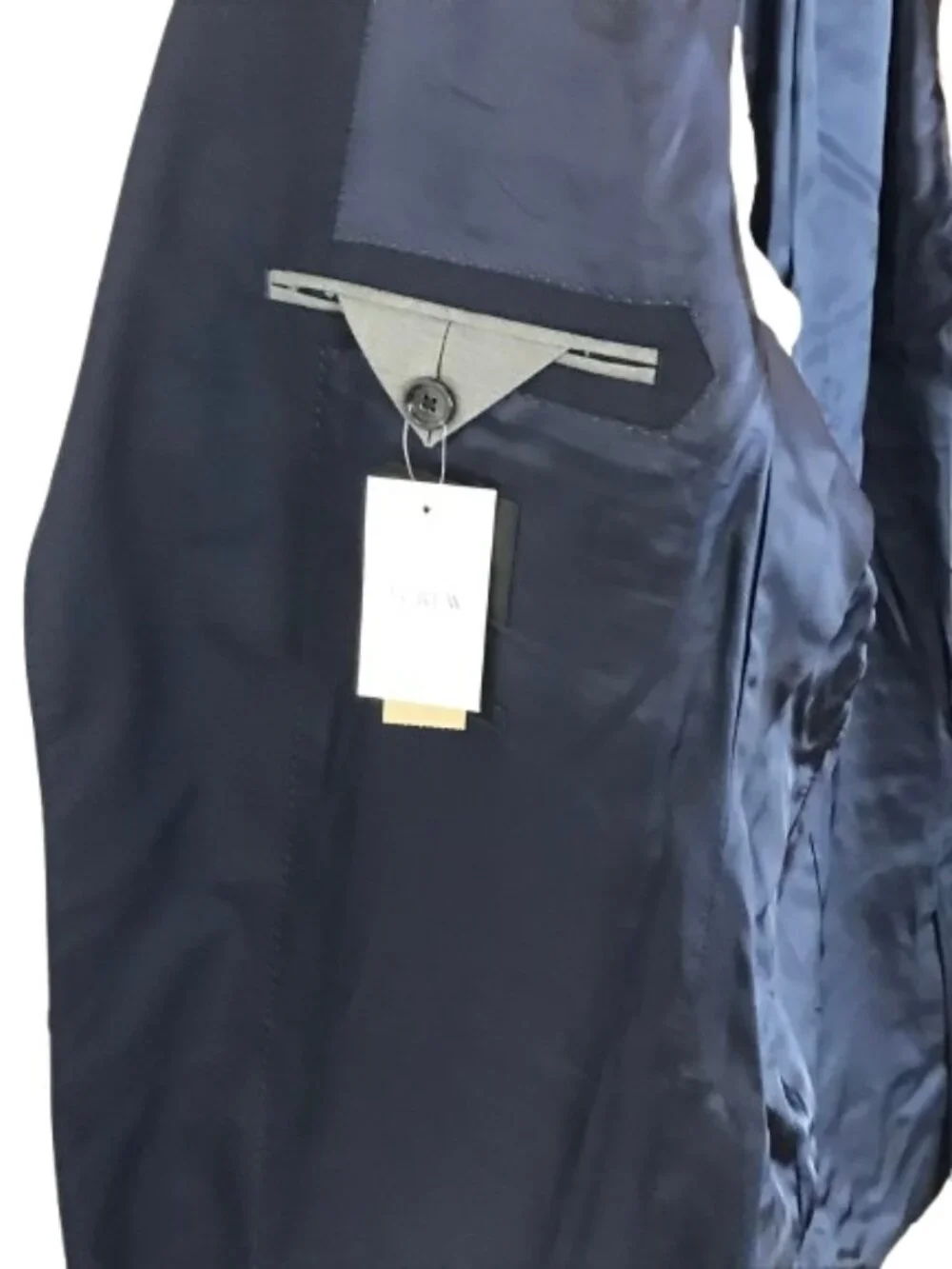 NWT J. Crew Size 42 REGULAR 42R Navy Loro Piana Ludlow Classic Suit Jacket AS IS